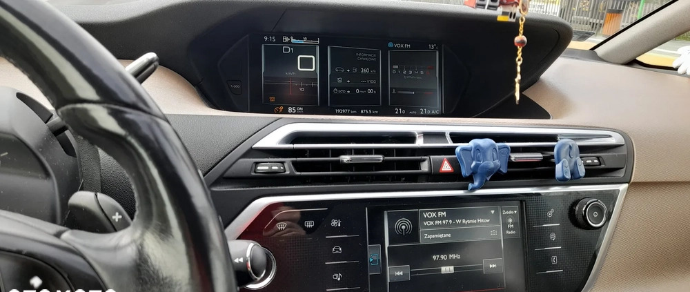 Citroen C4 Picasso cena 37900 przebieg: 208000, rok produkcji 2014 z Łódź małe 121